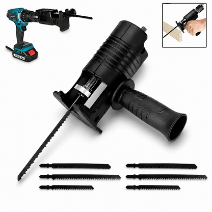 ⚙️ DrillSaw Master™ — Adaptador Convertidor de Taladro a Sierra Sable