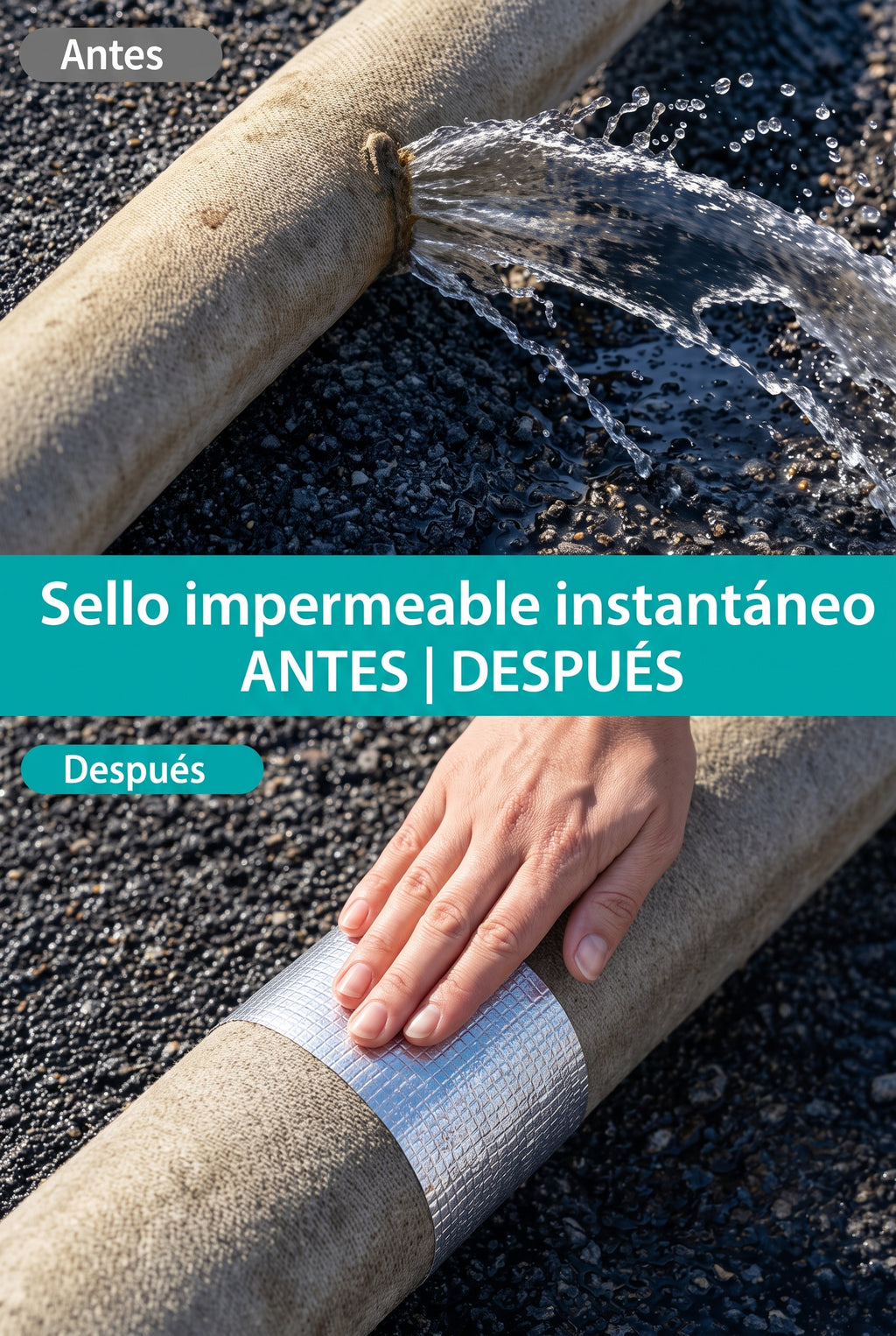 CintaBlind™ – Cinta Selladora Impermeable 2×1